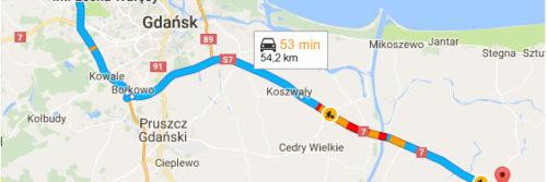 Lotnisko Gdańsk - Nowy Dwór Gdański
